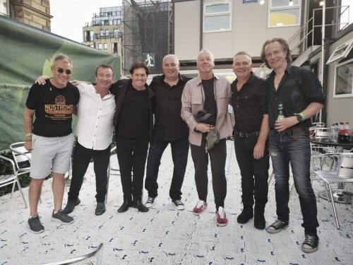 Silent Running  Simple Minds - backstage photo